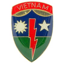 U.S. Army 75th Infantry Division Vietnam Service Pin 1&quot; - £14.71 GBP