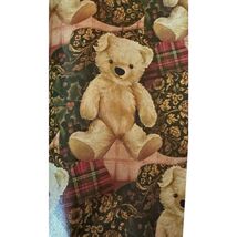 Vintage Sally Foster “Teddy Bears” Wrapping Paper Nursery Craft Duncan S... - $17.81