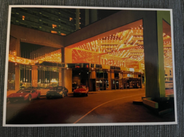 Maxim Casino Hotel valet night lights Las Vegas Nevada Unused 4x6 Postcard - £6.25 GBP