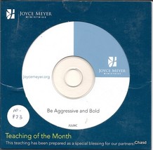 Joyce Meyer CD Teaching- Be Aggressive and Bold - £4.29 GBP