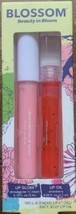 Blossom Strawberries n Cream Lip Gloss &amp; Strawberry Lip Oil Well Blended... - $159.71 MXN