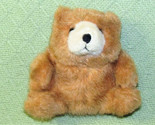 5.5&quot; VINTAGE ANIMAL WORLD WALLACE BERRIE TEDDY BEAR PLUSH STUFFED TOY TA... - $13.50