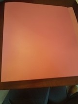 New Pink Poly Binder 1 1/2&quot; upc 050505407668 - £16.48 GBP