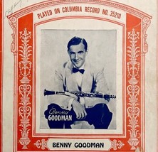 Benny Goodman Swing Jazz 1932 Sheet Music There&#39;ll Be Some Changes Made DWU4 - £14.93 GBP