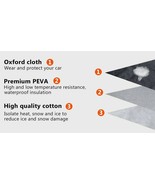 Car Windshield Snow Cover with Mirror Cover, 3 Layers Windshield Cover f... - $14.84