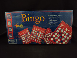 Classic Bingo Game, Cards &amp; Markers For Up To 16 Players - £7.81 GBP