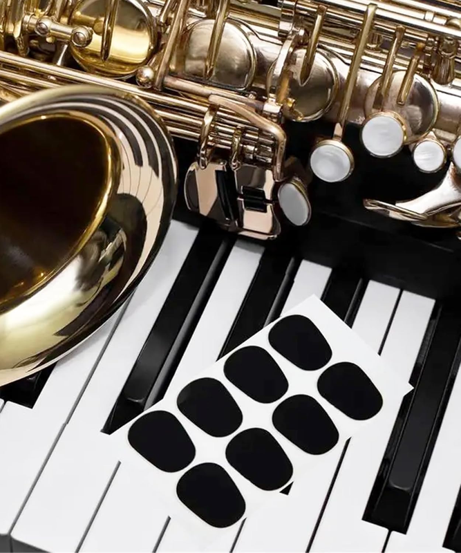 64Pcs 0.8Mm Thick Saxophone and Clarinet Mouthpiece Cushion - Alto/Tenor Sax Mou Item image 5