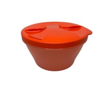 Tupperware Orange Round Bowl With Lids 500 ml 5395A-6 With Lid - £7.82 GBP