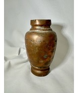 Antique Syria Middle Eastern Brass Water Jug Vase With Dovetail Detail  - €39,76 EUR