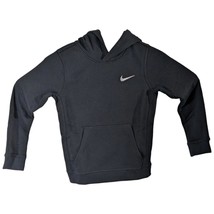 Kids Black Hoodie Nike Small Size Boys S Athletic with Front Pocket Youth - £30.01 GBP