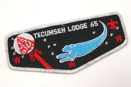 Vintage Tecumeseh Lodge 65 Order of Arrow OA WWW Boy Scouts America Flap... - $10.52