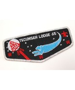 Vintage Tecumeseh Lodge 65 Order of Arrow OA WWW Boy Scouts America Flap... - $14.75 CAD