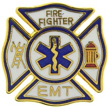 Firefighter &amp; EMT Pin 1&quot; - £9.18 GBP