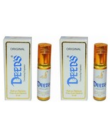 Almas Deed&#39;s Perfume Original Body Perfume Pocket Roll On Fragrance Set ... - £8.20 GBP