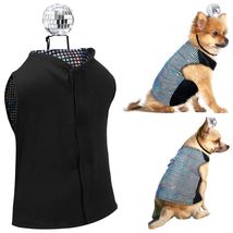 Huhumy Dog Costume Set M Disco Sequins Shirt & Disco Ball Headband - $71.58 MXN Huhumy Dog Costume Set M Disco Sequins Shirt & Disco Ball Headband - $71.58 MXN