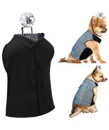 Huhumy Dog Costume Set M Disco Sequins Shirt &amp; Disco Ball Headband - $71.58 MXN