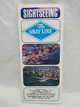 Vintage 1960s Sightseeing The Gray Line Brochure Pamphlet - £17.04 GBP