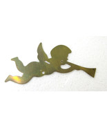 Vintage Swedish Angel Chimes Piping Cherub Metal Replacement Figure Part... - £3.88 GBP
