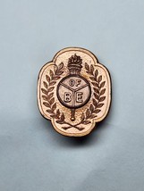 Vintage B of E Brotherhood of Electricians Lapel Pin Electrical 4th Place Torch - £10.50 GBP