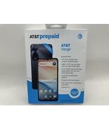 AT&amp;T Prepaid Verge Smart Phone Galatic Blue 64GB 6.75" Display Android 1... - $44.97