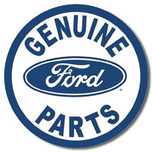 Ford Genuine Parts Round Metal Sign - $18.95