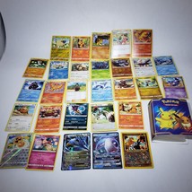 Lot of 29 Pokemon Cards &amp; Mini Binder Kindra EX Wishiwashi GX Plus 27 ot... - £17.26 GBP