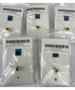 5 x IBL-1 Cat6 Ethernet Port 1 Gold-plated Cable TV Coax F Type Port Wal... - $547.96 MXN
