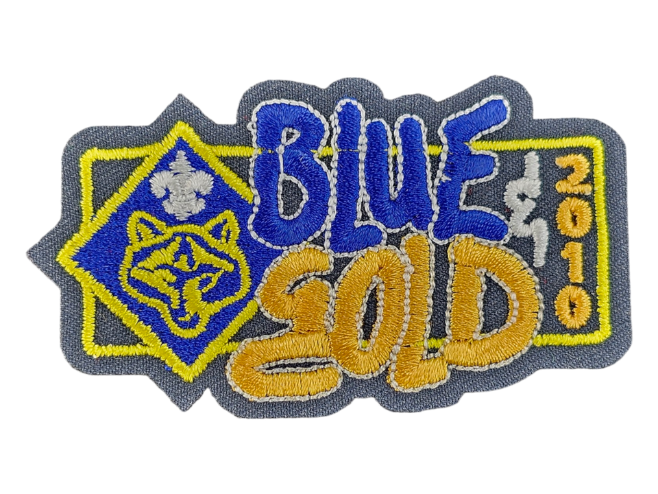 2010 Blue &amp; Gold Cub Scout BSA Patch NEW - $2.92