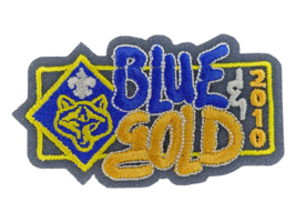 2010 Blue &amp; Gold Cub Scout BSA Patch NEW - £2.30 GBP