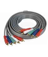HDTV Video Audio 5RCA Component 5 RCA AV Gold Plated Cable 10FT 3Meter - £10.47 GBP