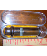 Silver LONDON POLICE WHISTLE &amp; Lanyard English bobby british Emergency TooT - $23.90 CAD