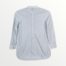 Madewell White Black Striped Button Down Shirt XXS - £22.15 GBP
