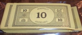 Monopoly Money- $10 Bills  - $5.00
