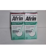 (2 pack)  Afrin Nasal Spray Severe Congestion - .5oz each - Exp 2/26 - $40.67 CAD