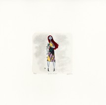 Sally Nightmare Before Christmas Sowa &amp; Reiser #D/500 Hand Painted Etchi... - £37.33 GBP