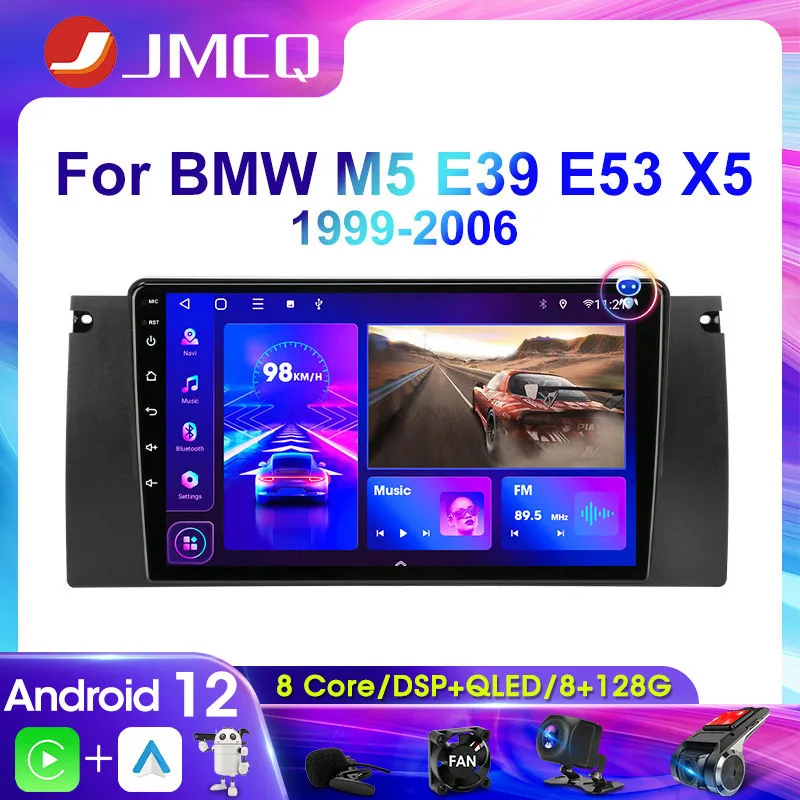 2din Android 12 Car Radio Multimedia Video Player Navigation GPS For BMW M5 E39 - £116.12 GBP+