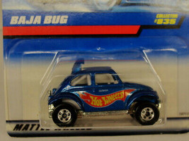 1998 Mattel Hot Wheels Baja Bug Blue Collector #835 NIB - $14.84