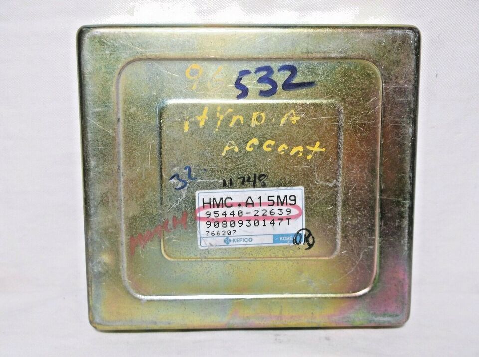 95-96  HYUNDAI ACCENT/  TRANSMISSION CONTROL MODULE/COMPUTER T.C.M - $26.88
