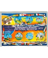 1986 Mexico World Cup Souvenir Sheet - $2.95