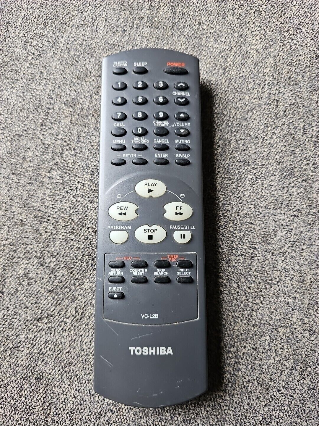 TOSHIBA remote control TV combo VCR MV13M3 MV13L3 MV13L2 MV19L3C MV19L2 MV13M3C - £23.42 GBP