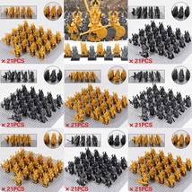 Avengers Thor Ragnarok Asgard Hela&#39;s Army Einherjar Berserker 21pcs Minifigures - £23.20 GBP