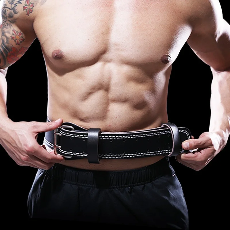 Sporting Weightlifting Belt Gym Belt for Back Bodybuilding Fitness Belts... - £25.99 GBP