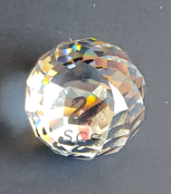 Swarovski Collector Society Crystal Paperweight Black Swan Multifaceted in Box - £19.55 GBP