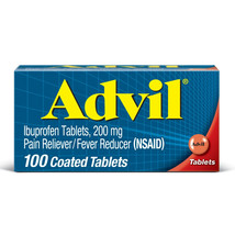 ADVIL 100 COATED TABLETS 04/26 NEW - $9.49