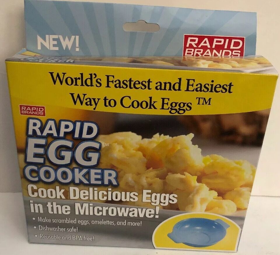 1 NEW Rapid egg Microwave Cooker - As Seen On TV! (Reusable and BPA FREE... - $7.80