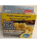 1 NEW Rapid egg Microwave Cooker - As Seen On TV! (Reusable and BPA FREE... - $145.72 MXN