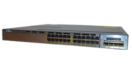 Cisco Catalyst WS-C3750X-24T-S 24-Port Switch w/ 2x Fans, 2x PSU, Networ... - $56.09
