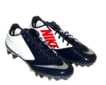 NWOB 14 Nike PE Sample Rare Vapor Speed Low TD Football Cleats Navy Whit... - $34.53