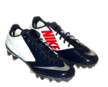 NWOB 14 Nike PE Sample Rare Vapor Speed Low TD Football Cleats Navy Whit... - £27.28 GBP