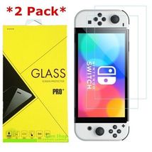 2-Pack Tempered Glass Screen Protector for Nintendo Switch OLED (2021) - £19.52 GBP
